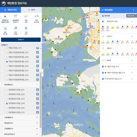 해양환경정보지도